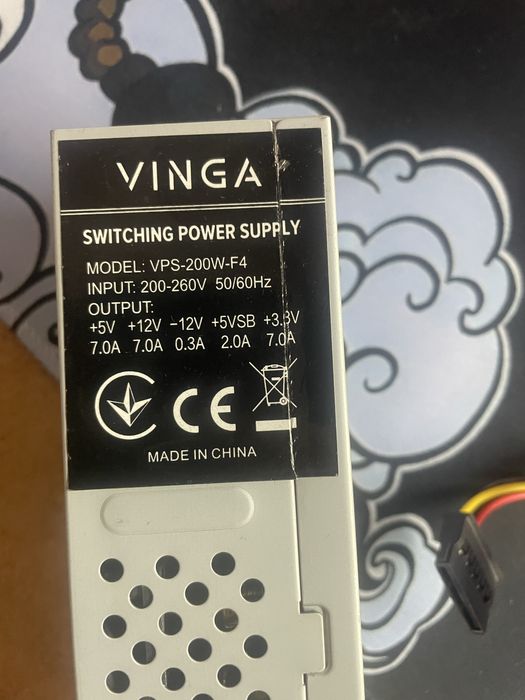 Блок живлення vinga 200w