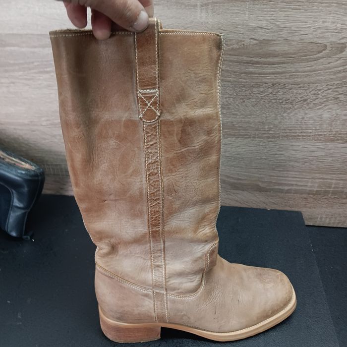 Чоботи жіночі шкіряні