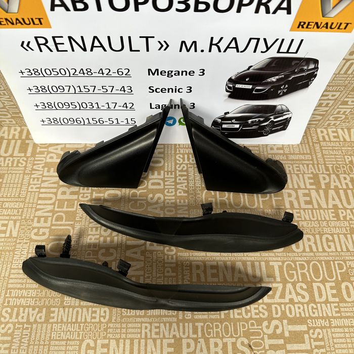 Заглушка накладка крила ліва права Рено Лагуна 3