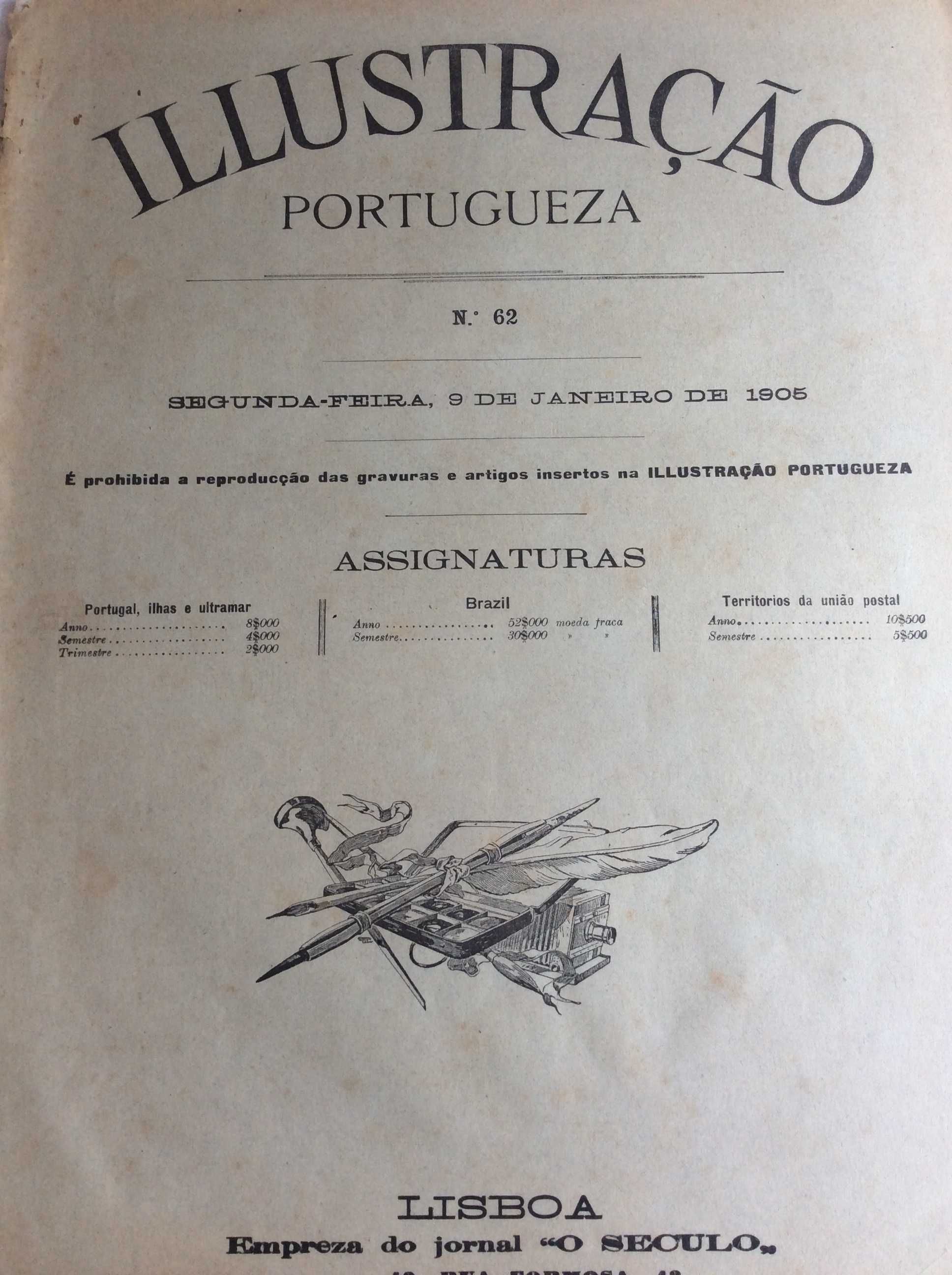 llustração portugueza, 9 de Janeiro de 1905.