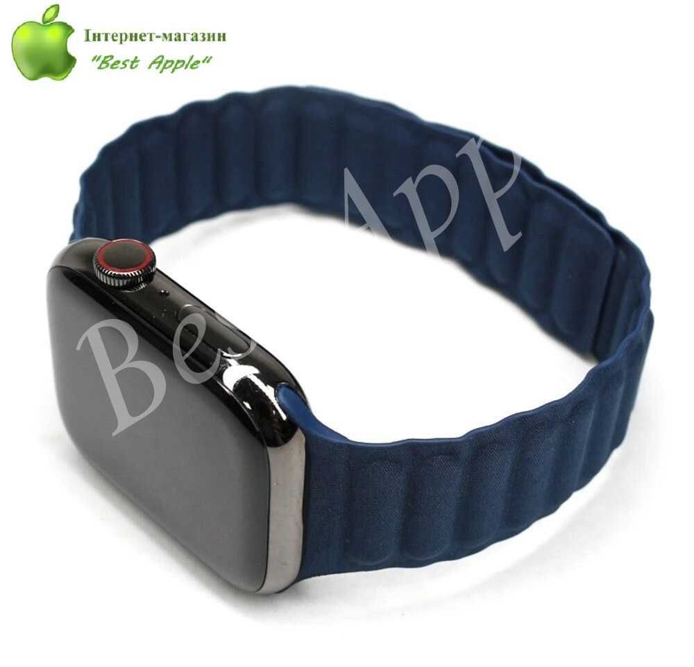 NEW! Ремінець Magnetic Link з FineWoven для Apple Watch 42/44/45/49mm