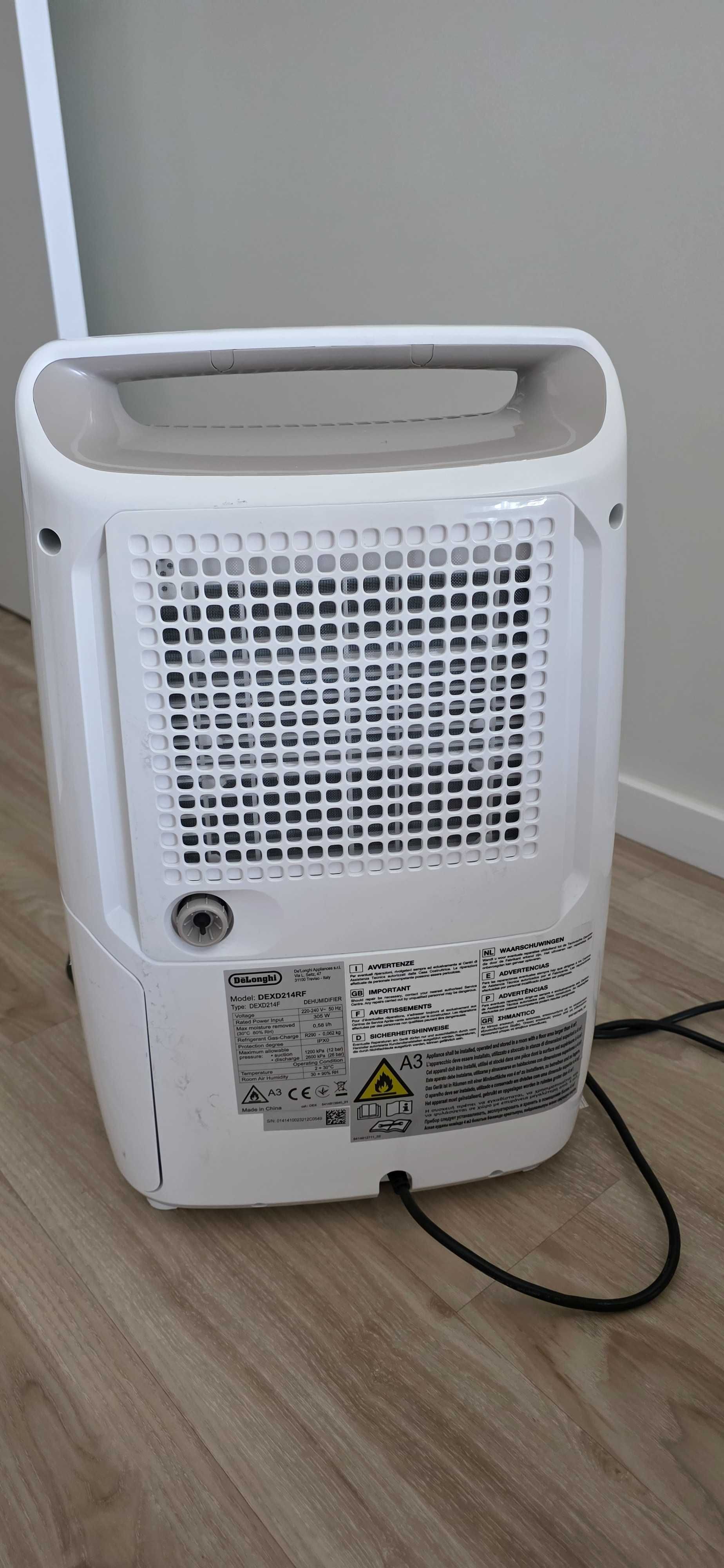 Desumidificador DeLonghi Tasciugo AriaDry Multi DEXD214F