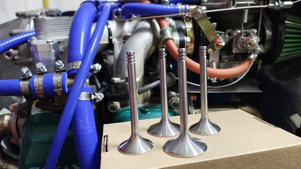 Rotax 912 ULS/UL zawory silnika