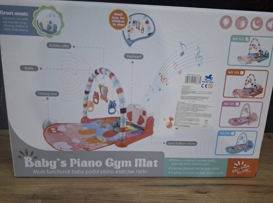 Mata dla dzieci interaktywna pianinko