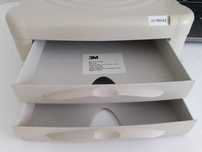 Bloco de 2 gavetas, 3M, para base de PC.