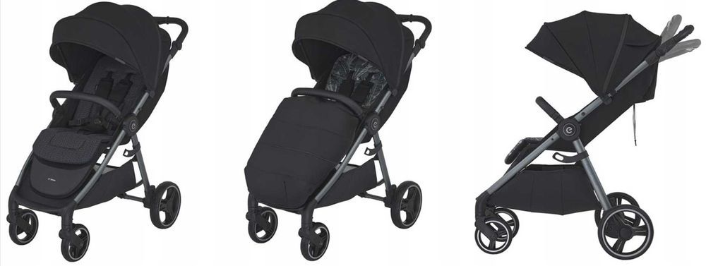Espiro wózek Wave anthracite stone 217