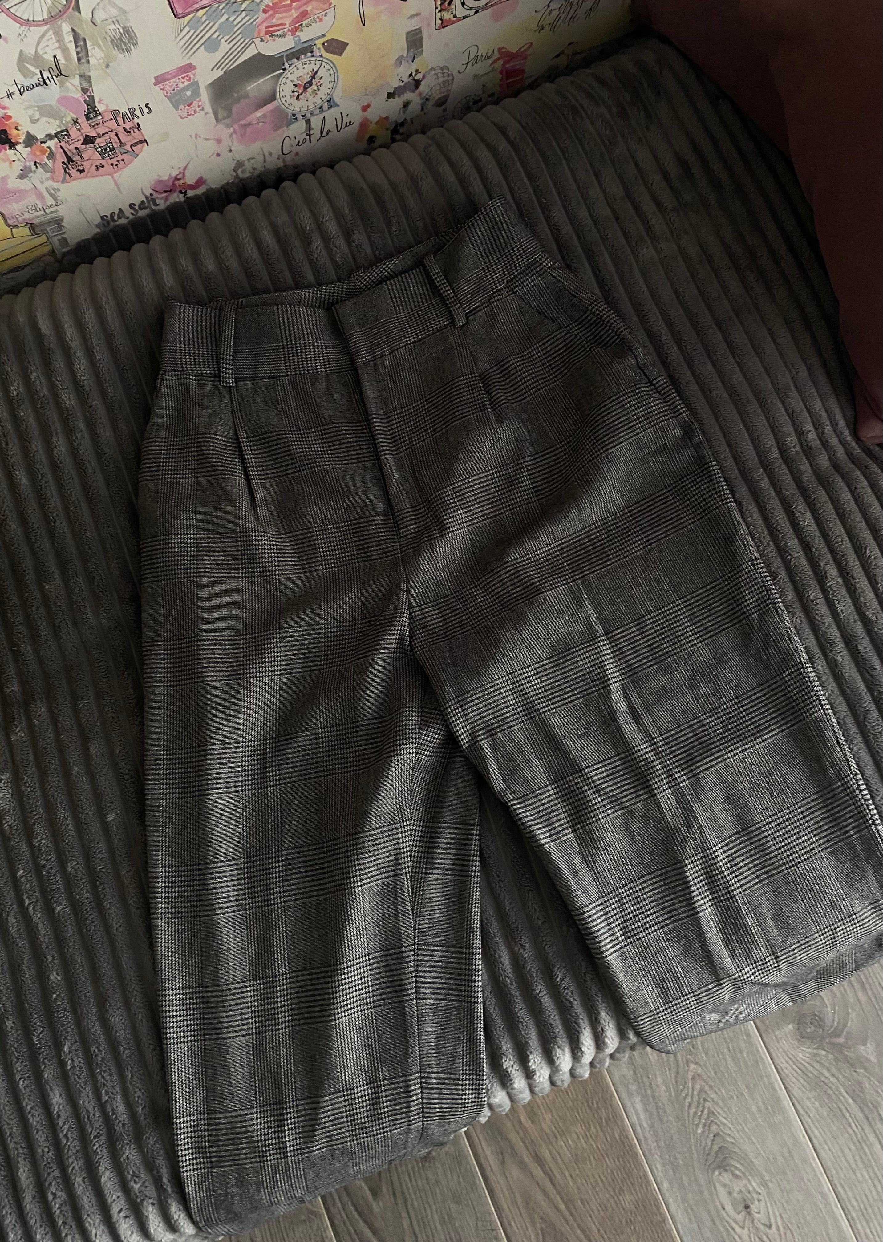 Сірі брюки Zara Basic