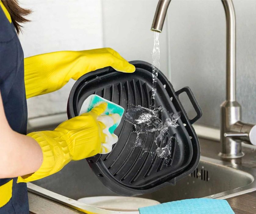 Wkład Silikonowy do frytkownicy Forma do pieczenia z przegródką Zenito