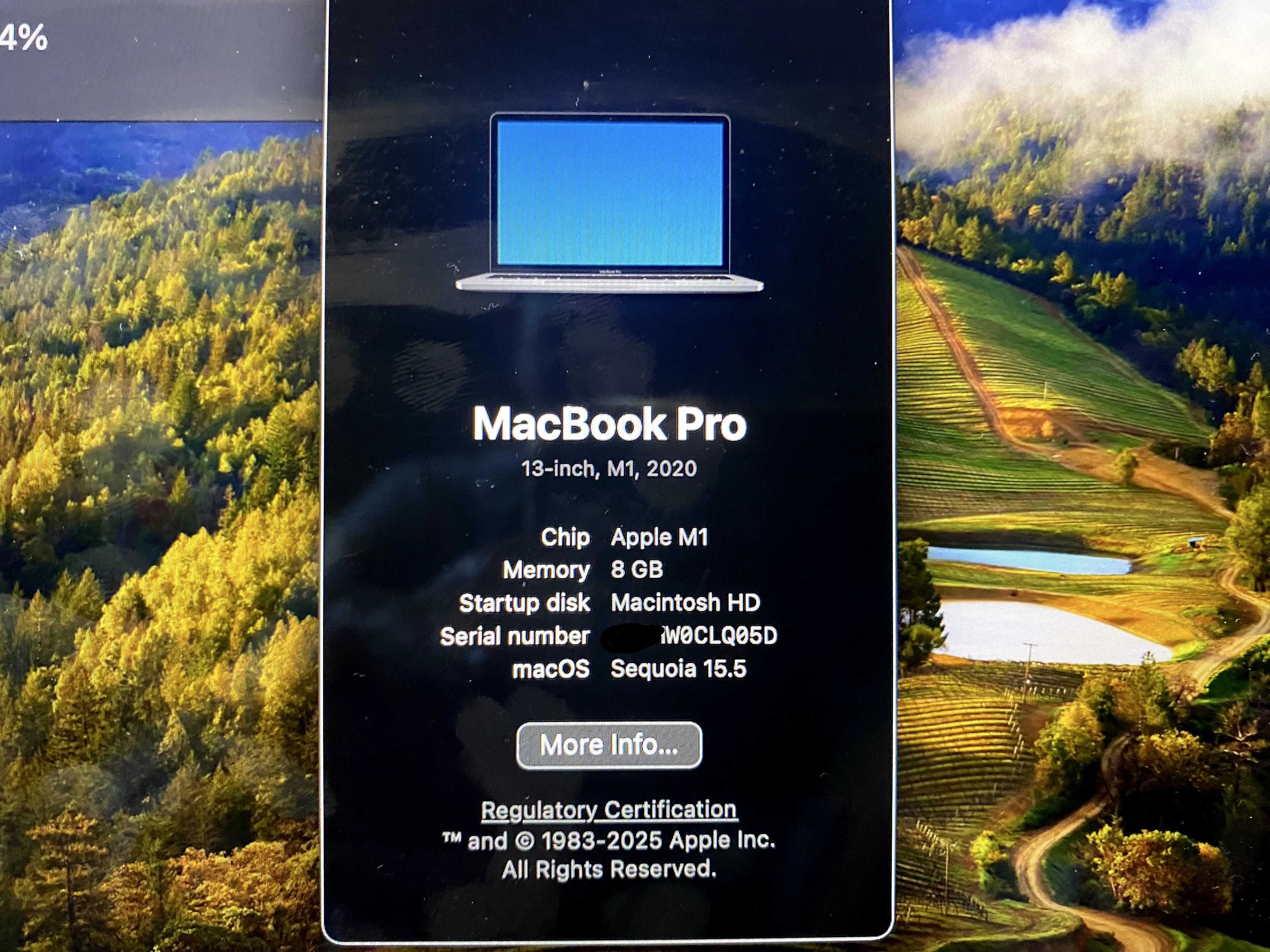 MacBook Pro 13” 2020 M1