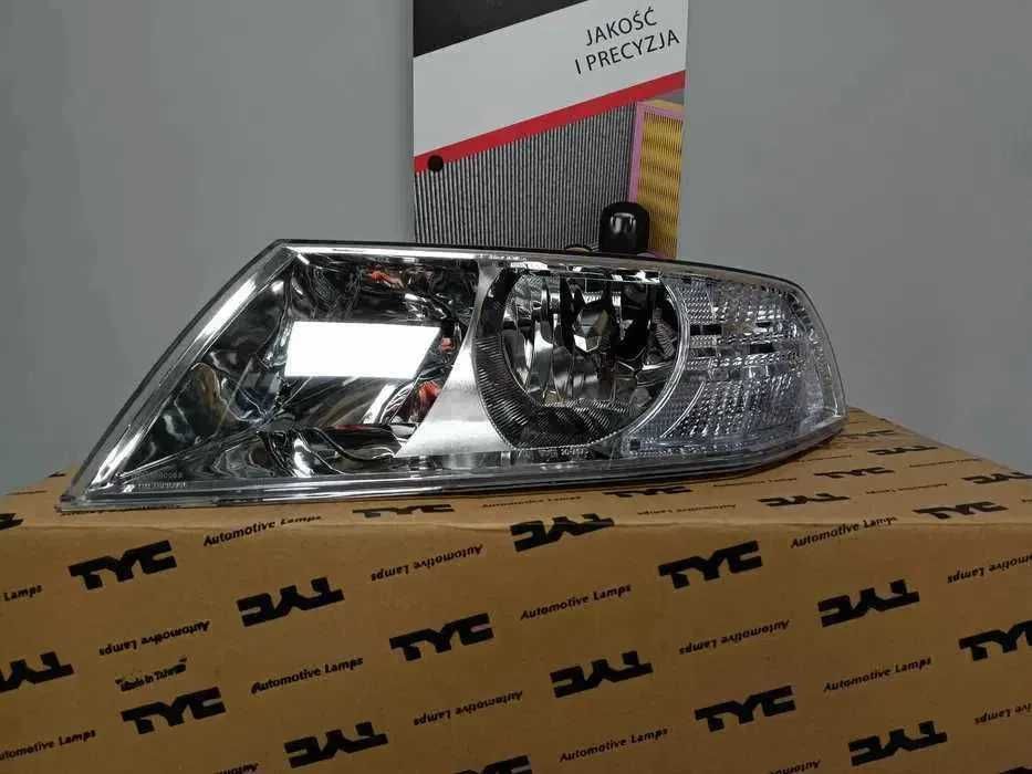 Skoda Octavia 2 04-08 Lampa/Reflektor przód lewy /H7+H1/
