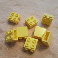 Lego 22885 Brick mod 1x2x1 J. Żółty 4 szt. Nowe PROMOCJA !!!