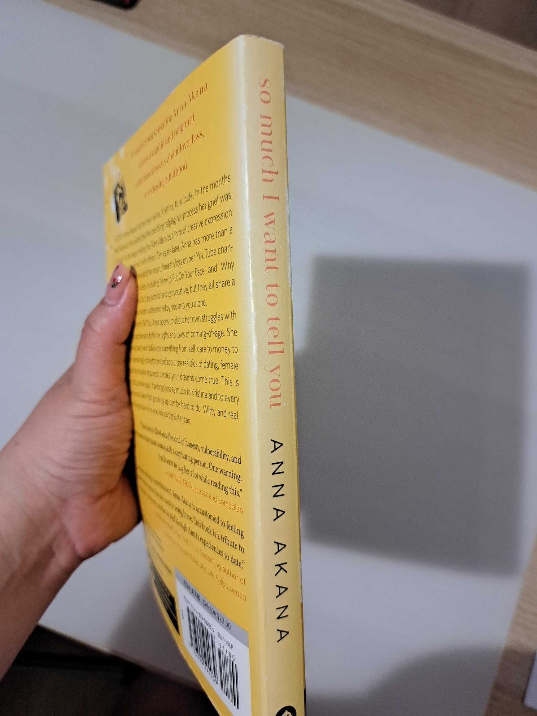 Livro: So Much I Want to Tell You: Letters to My Little Sister