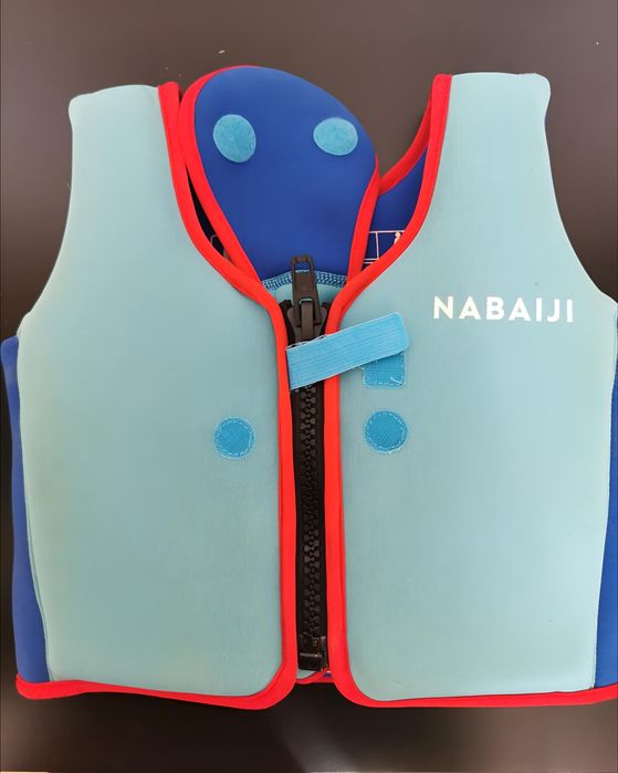 Colete de natação criança Nabaiji 15–18 kg (tamanho S)