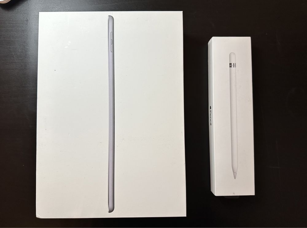 iPad 6ª geração e Apple Pencil (Ler descricao)