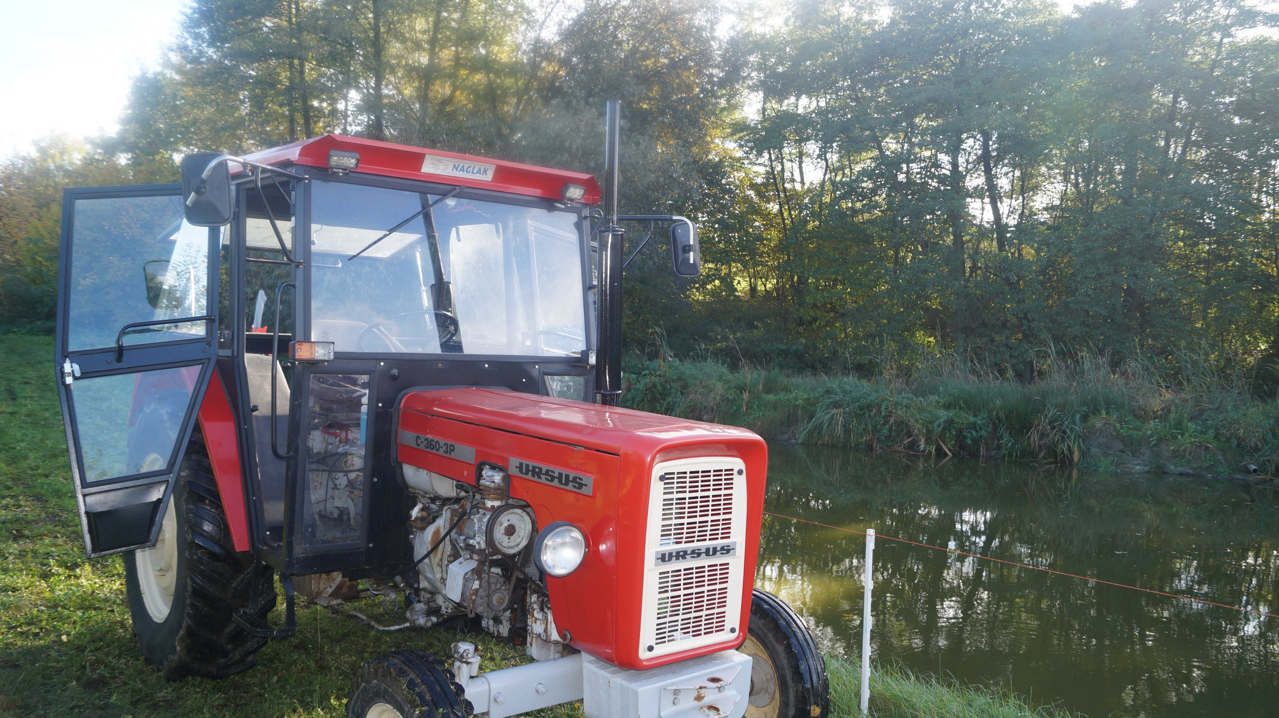 URSUS C360 3p kabina naglak poszerzanadzwi na kolo od GOSPODARZA