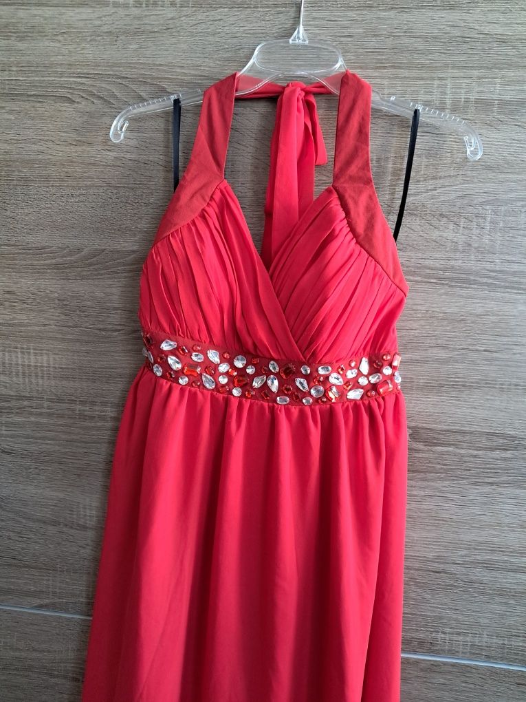 Nowa czerwona suknia (proszę patrzeć wymiary)