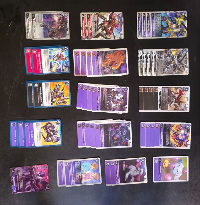 Base baralhos e cartas digimon