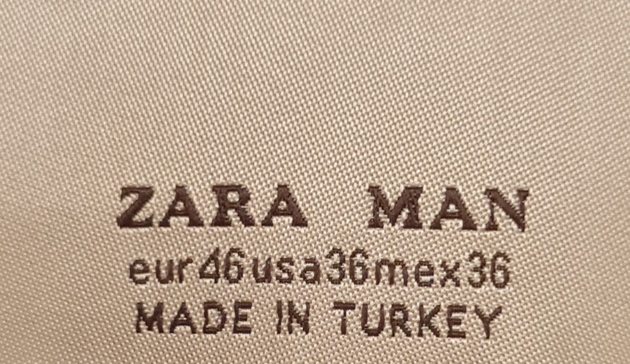 Fato cinza Zara Homem