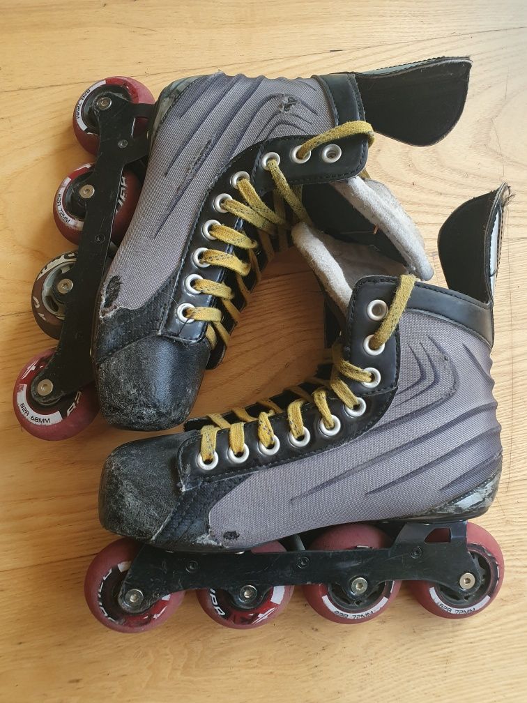 Bauer 5r 38.5 wkladka 243mm xr1 rolki hokejowe inline