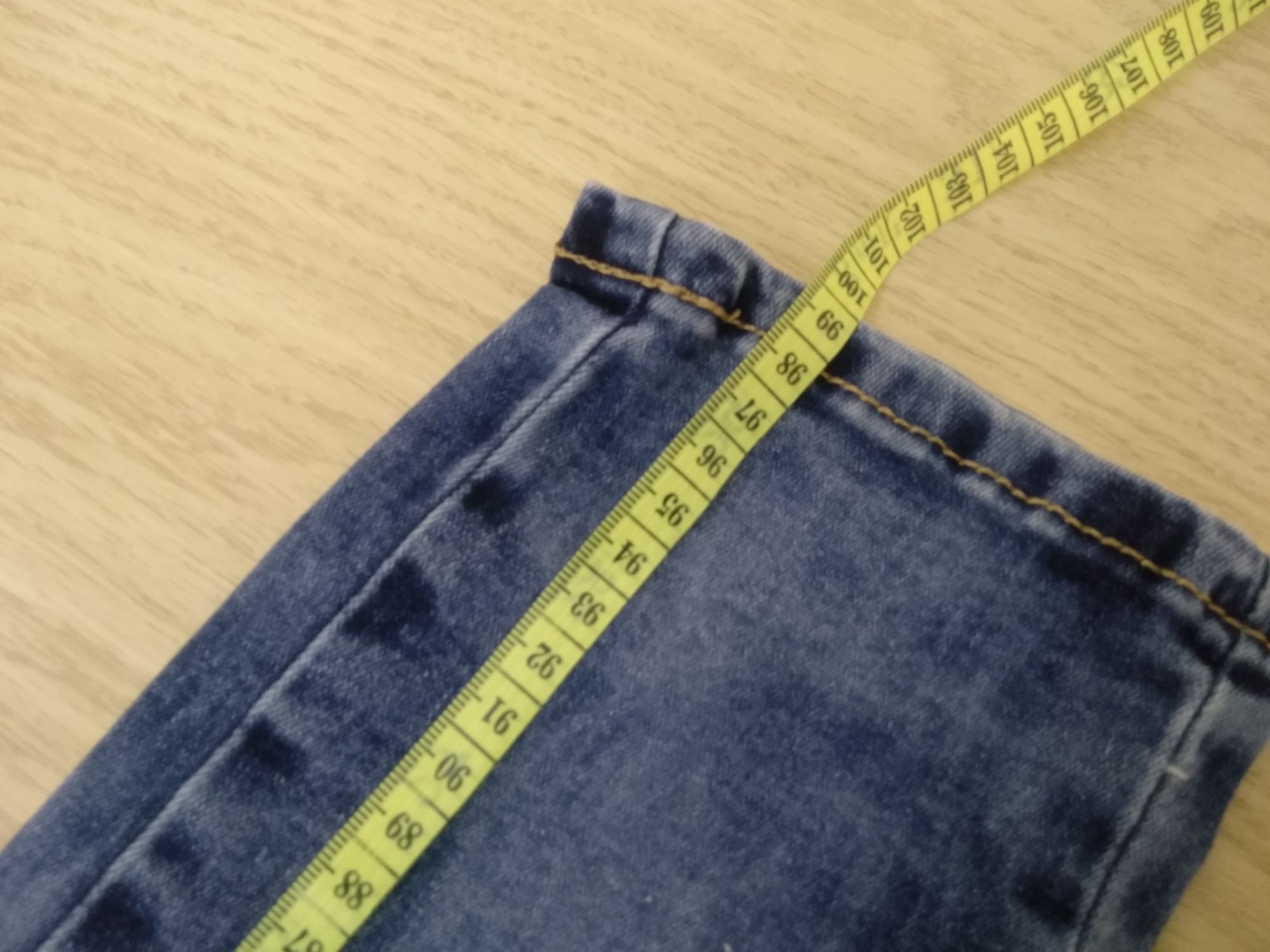 Spodnie skinny rozciągliwe 38 jeansy