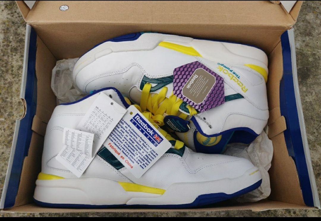 Reebok Omni Lite Pump "Warrior" Yellow