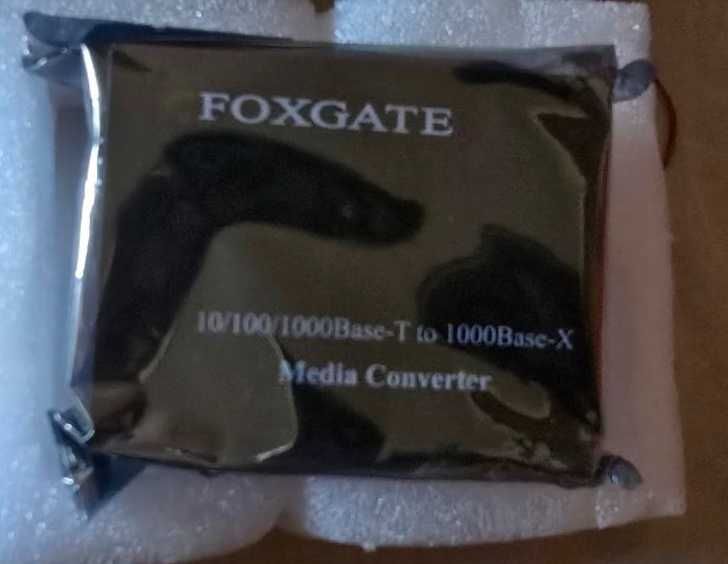 Медиаконвертер FoxGate EC-SFP1000FE/GE Gigabit Ethernet