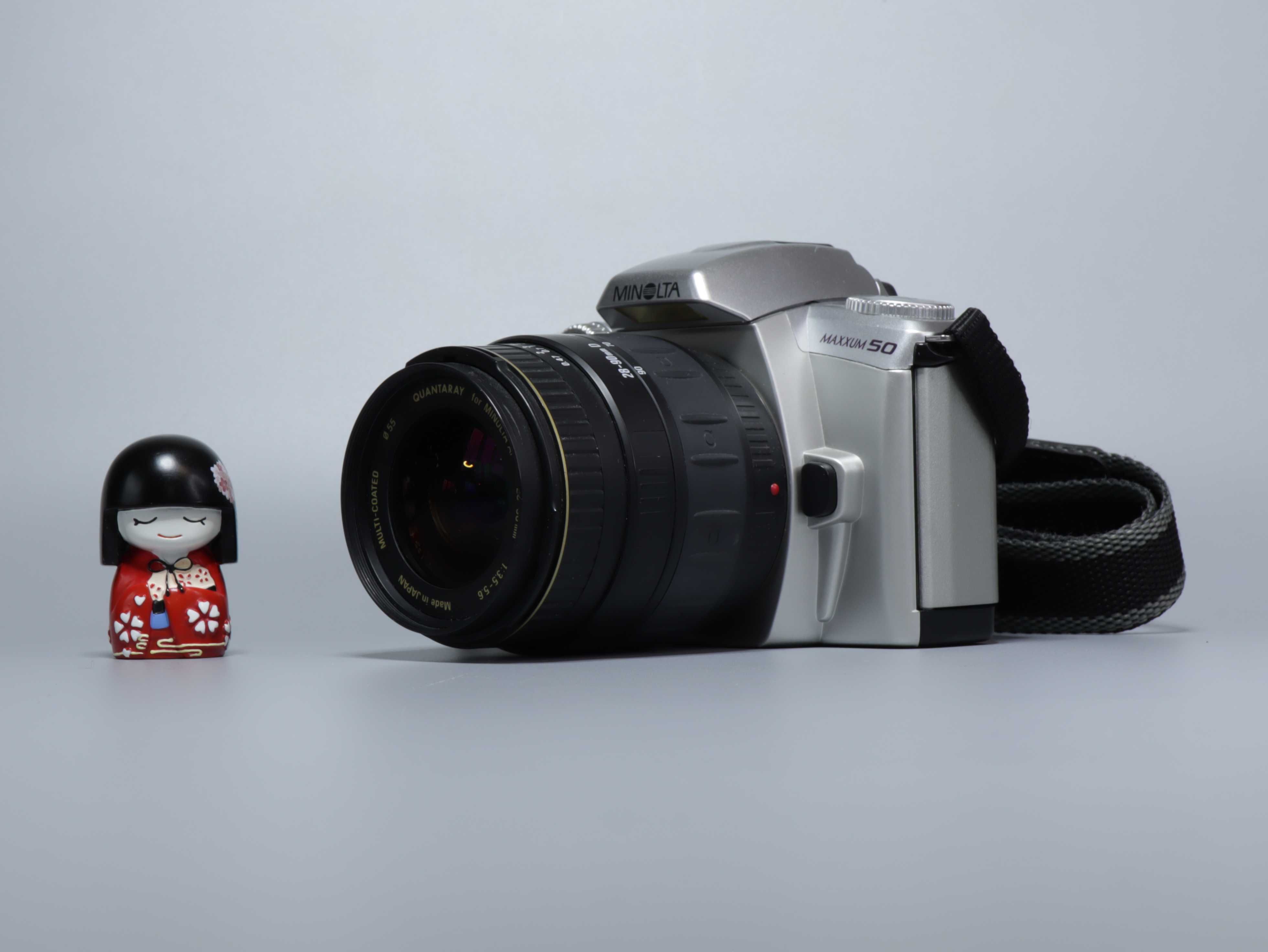 Пленочный фотоаппарат Minolta Maxxum 50 тестирован как новый