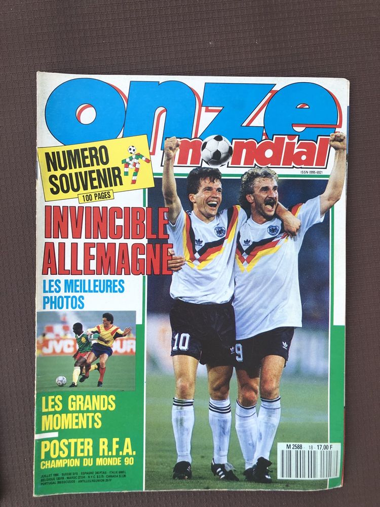 Revistas Mundial Itália 1990