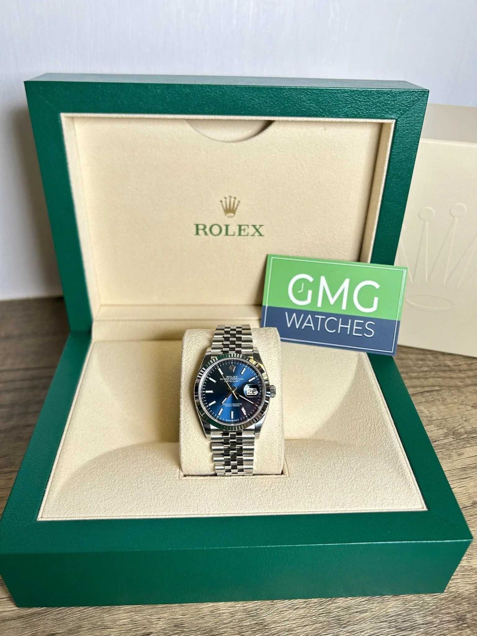 Zegarek Rolex Datejust Blue Dial