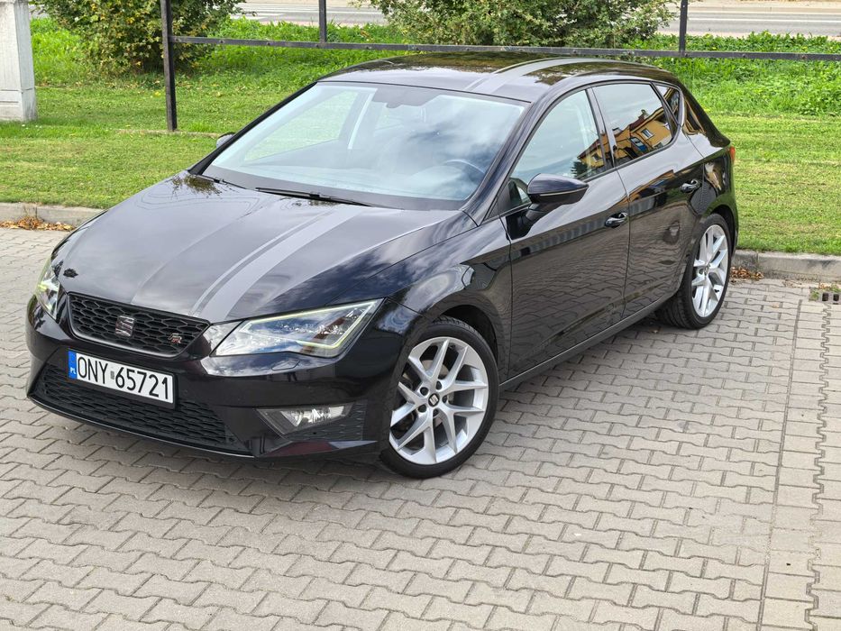 SEAT Leon FR 1.4 TSI (150 KM) -Full opcja -BEZWYPADKOWY- ŚWIETNY stan!