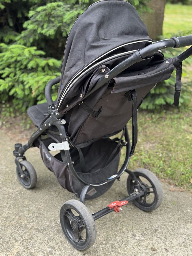 Wózek spacerowy Valco Snap 4 black czarny spacerówka