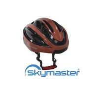 Kask rowerowy SKYMASTER Smart Helmet Brązowy MTB (rozmiar L)