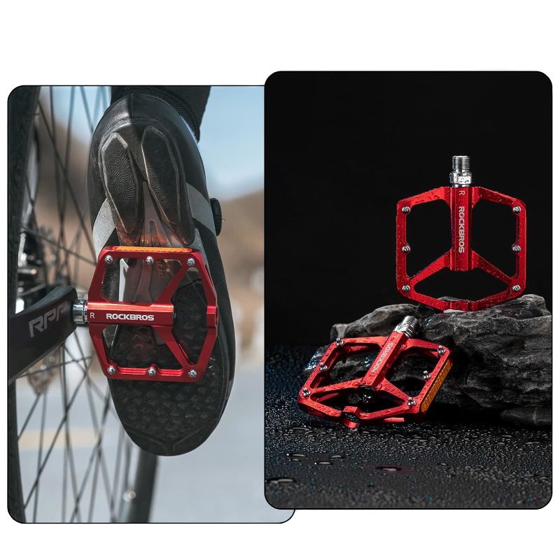 Pedały Rowerowe Platformowe Rockbros K371Rd