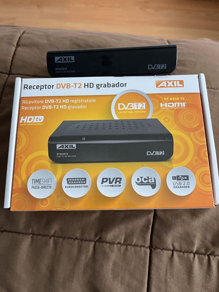 Receptor DVB-T2 HD
