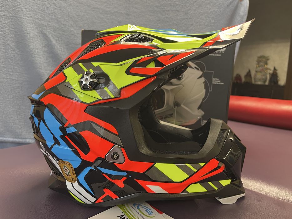 Шолом LS2 subverter evo rascal мотокросс-ендуро