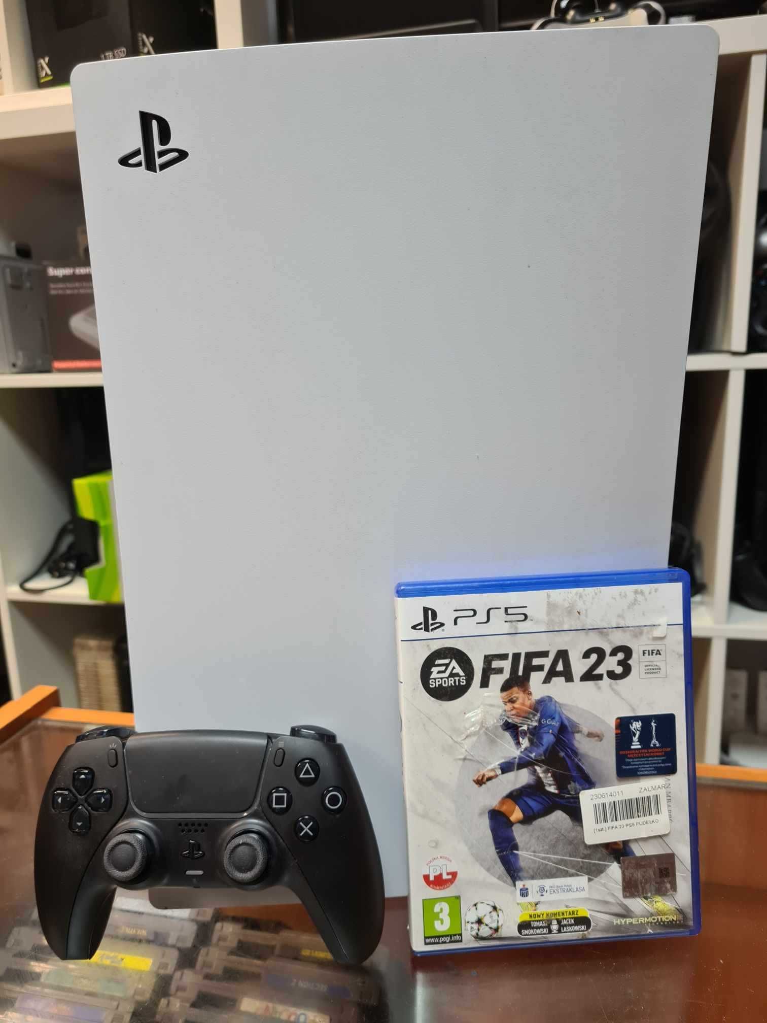 Konsola Sony PlayStation 5 CFI-1116A FIFA 23 BDB Gwarancja Sklep