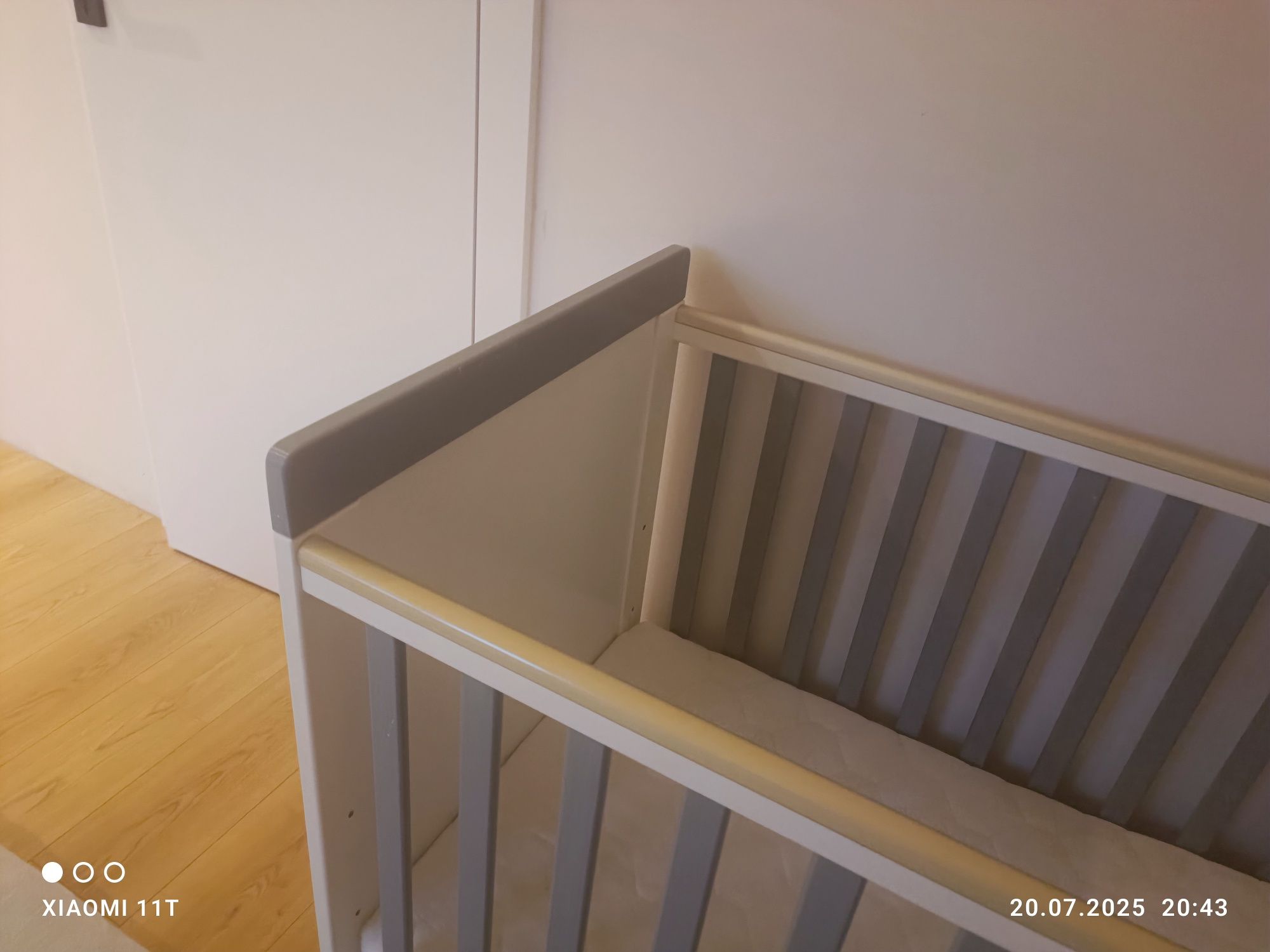Łóżeczko dla dziecka 60x120 PlusBaby Classic