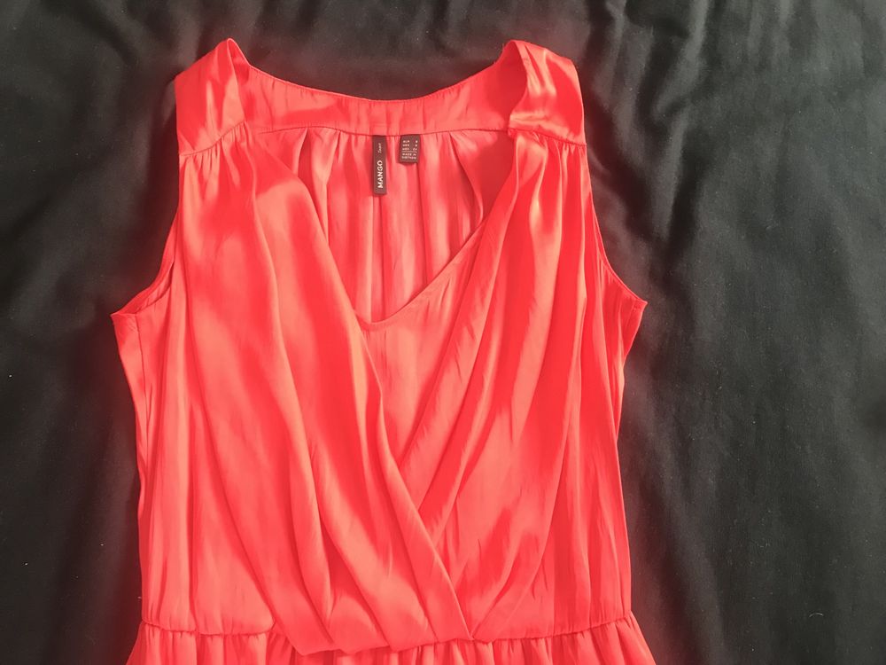 Vestido vermelho - Mango