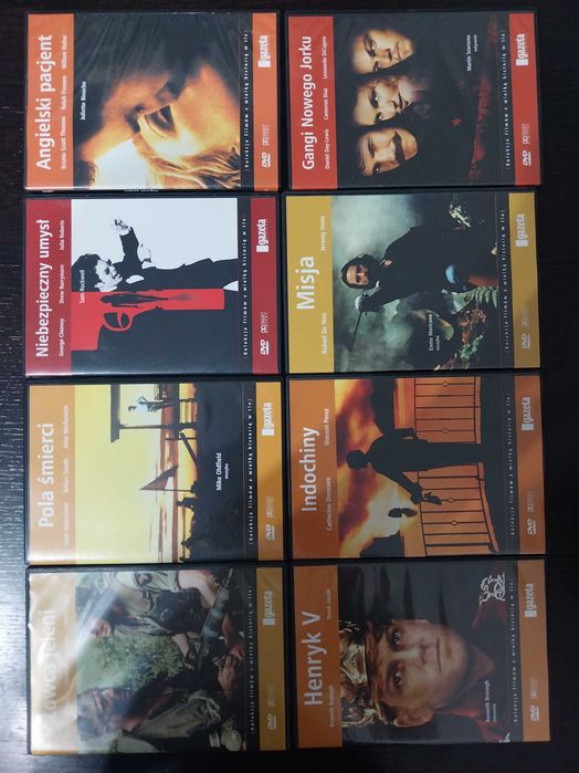 Imię róży, Aleksander, Misja, Angielski pacjent, Czas apokalipsy,Babel