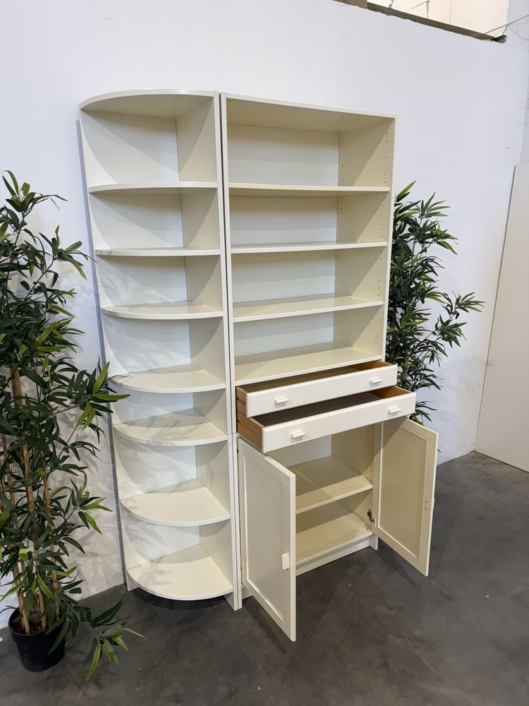 Fajny biały regał Ikea szuflada narożnik dowóz wysyłka