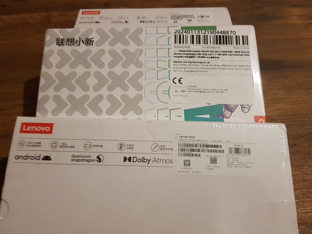 НОВІ! Планшети Lenovo Xiaoxin Pad 2024 8/128, є також версія з LTE/4G