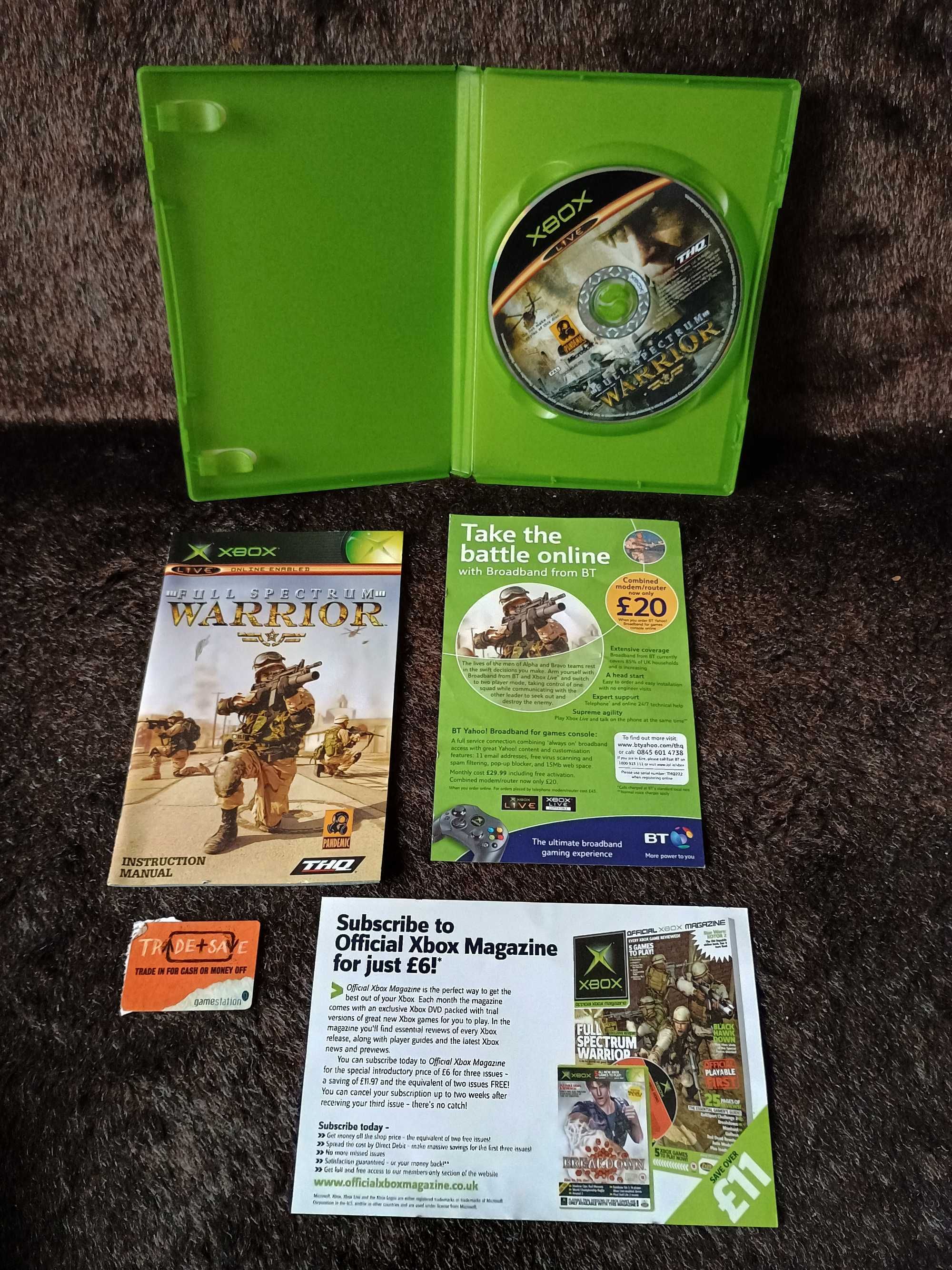 Full Spectrum Warrior na konsolę Xbox