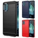 Противоударный чехол бампер Nokia G11 G21 карбон Нокиа G11 G21 3 цвета