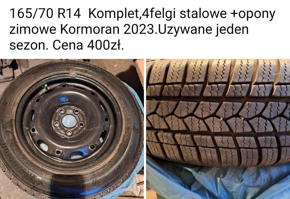 Opony zimowe +felgi