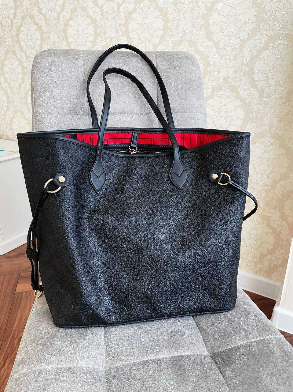 Damski shopper torebka duza Neverfull MM czarna, sa rozne kolory