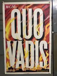 Cartaz cinema antigo Quo Vadis