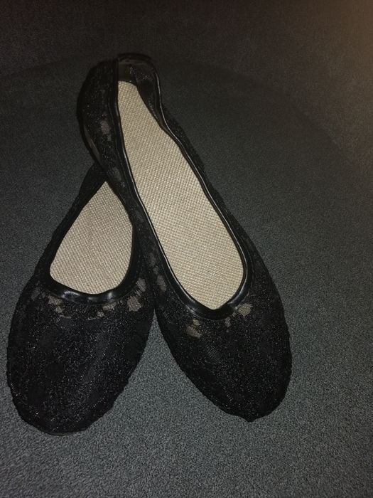 Balerinki koronkowe nowe
