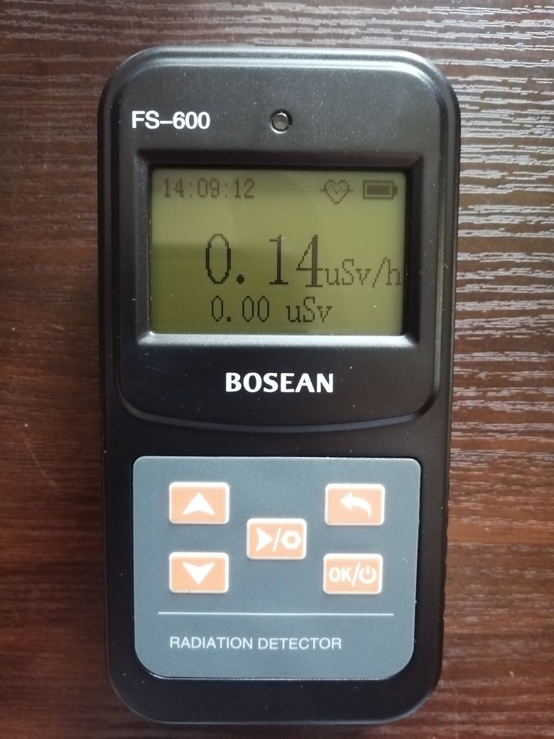 Детектор радіації(дозиметр) Bosean FS-600, в наявності 1 шт.