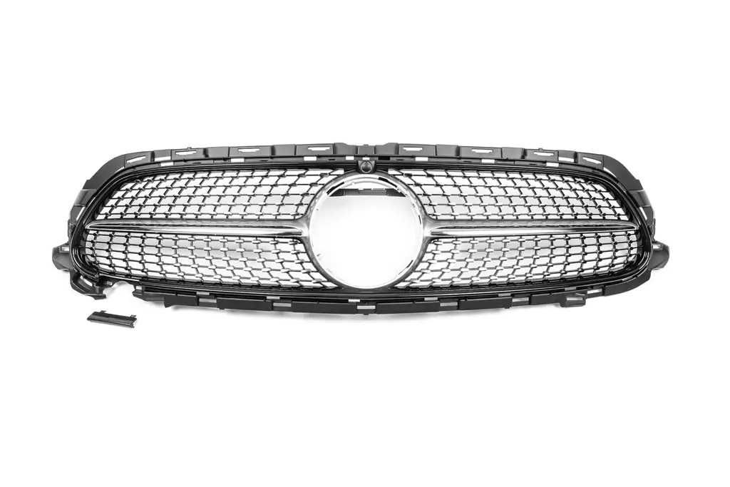 Передня решітка Diamond Silver Mercedes W213 AMG Line 2020+