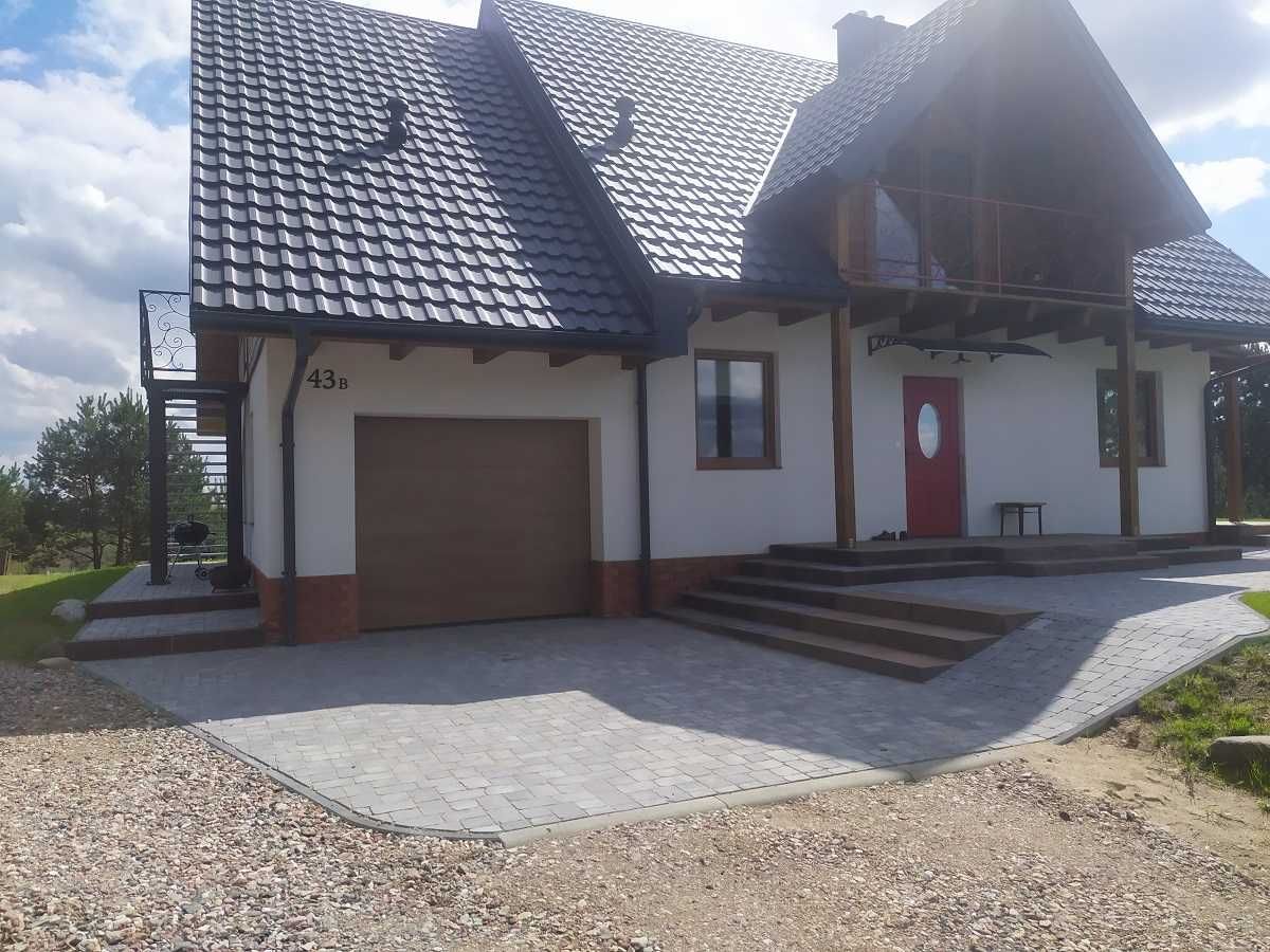 Sosnogródek apartament 4-pokojowy nad jeziorem z własną linią brzegową